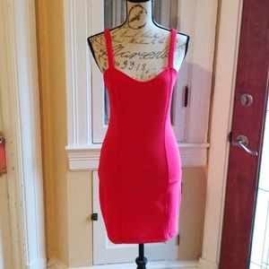 Forever 21 Coral Sexy Bodycon Dress